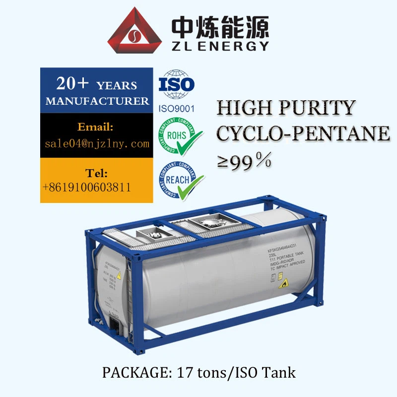 Cyclopentane 99.5% Purity For PU Foam Industrial Grade