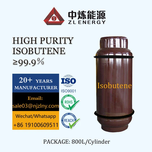 Isobutylene Cylinder Shipping In Stock