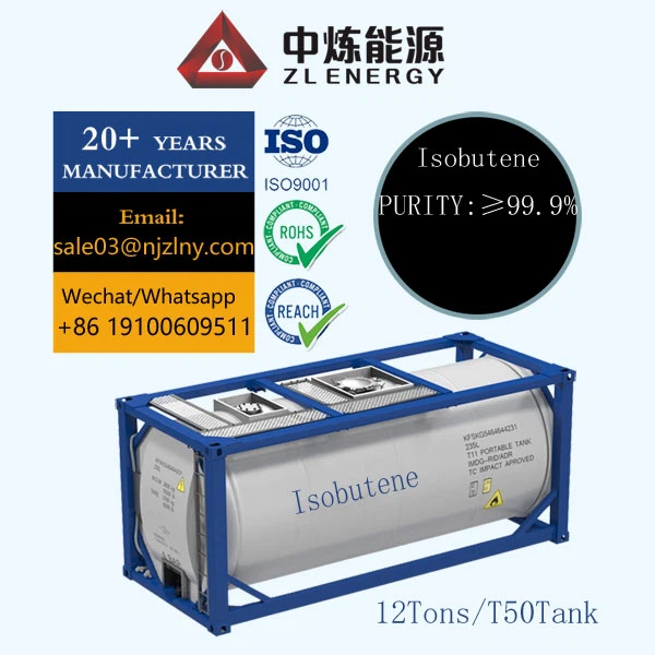 China Isobutylene Manufacturer Tank Shipping